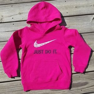 Nike hoodie hot pink